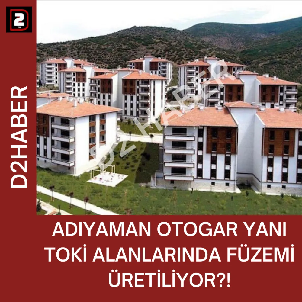 ADIYAMAN OTOGAR YANI TOKİ ALANLARINDA FÜZEMİ ÜRETİLİYOR?!