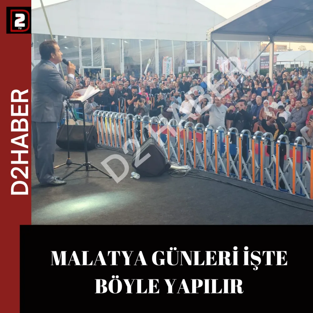 MALATYA GÜNLERİ İŞTE BÖYLE YAPILIR