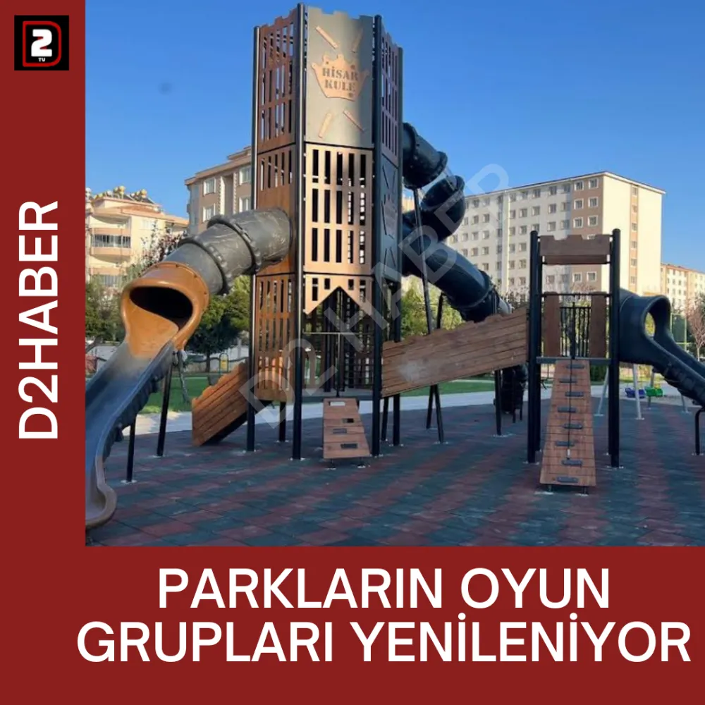 Parkların Oyun Grupları Yenileniyor