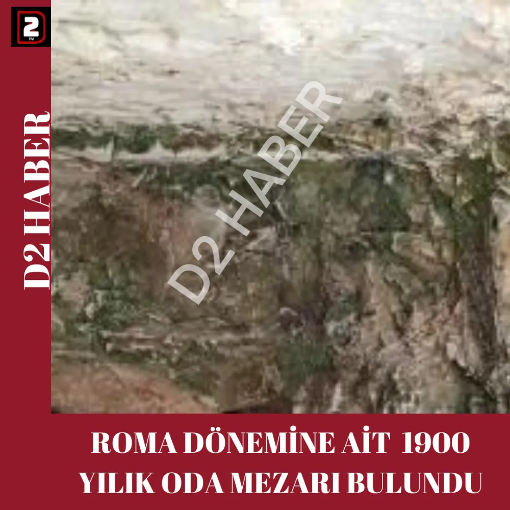 ROMA DÖNEMİNE AİT  1900 YILIK ODA MEZARI BULUNDU