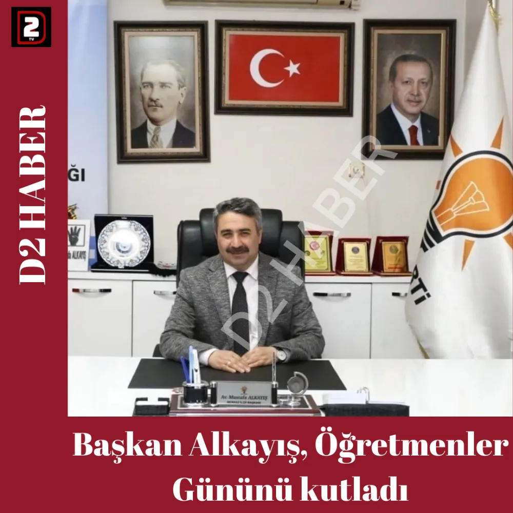 Başkan Alkayış, Öğretmenler Gününü kutladı