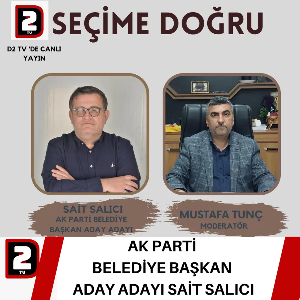 AK PARTİ  BELEDİYE BAŞKAN  ADAY ADAYI SAİT SALICI