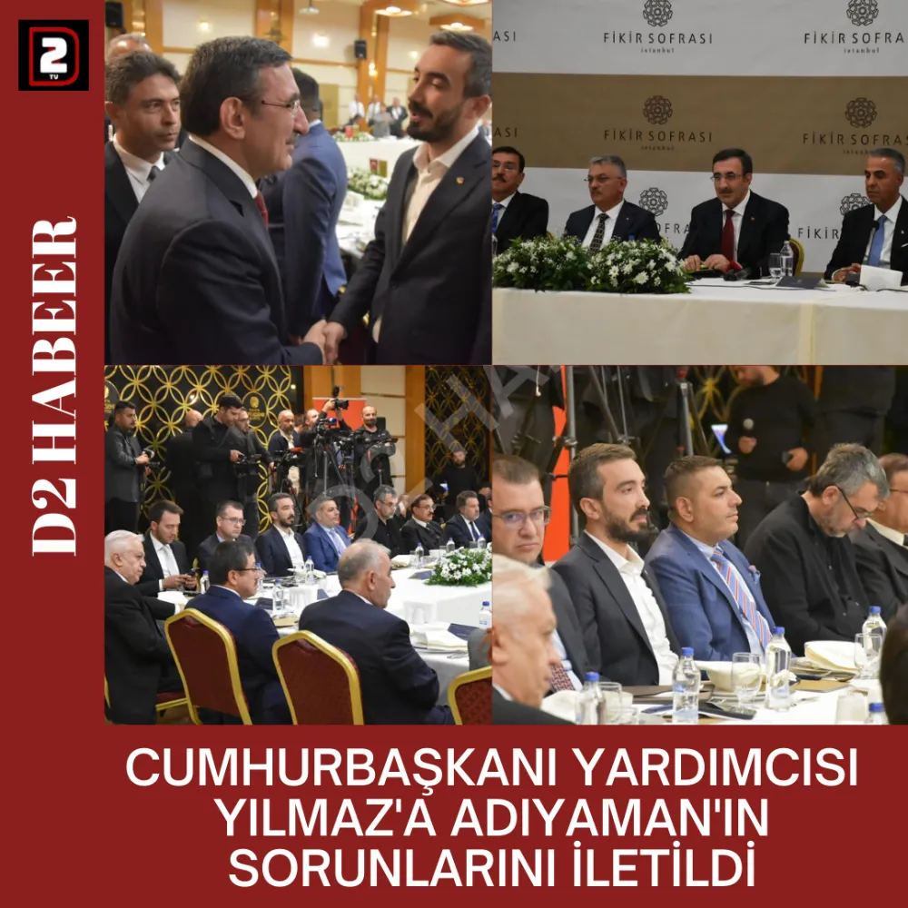 CUMHURBAŞKANI YARDIMCISI YILMAZ