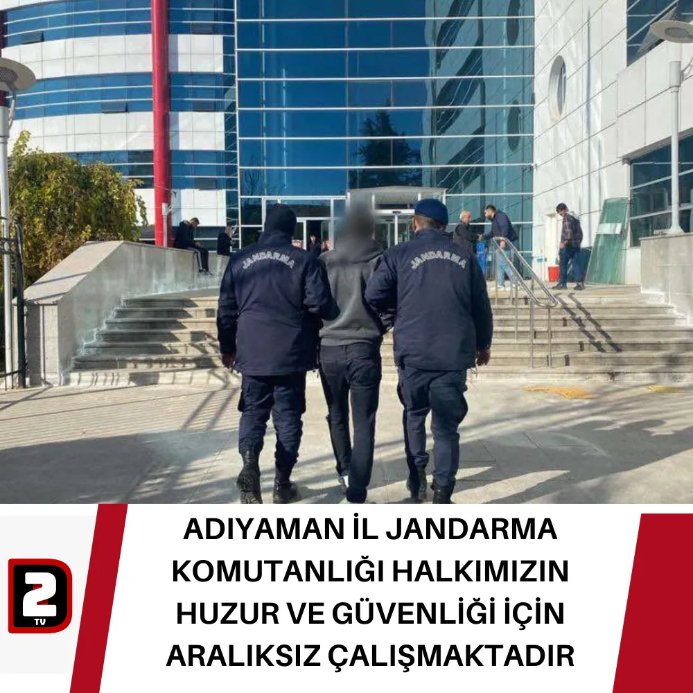 ADIYAMAN İL JANDARMA KOMUTANLIĞI HALKIMIZIN HUZUR VE GÜVENLİĞİ İÇİN ARALIKSIZ ÇALIŞMAKTADIR