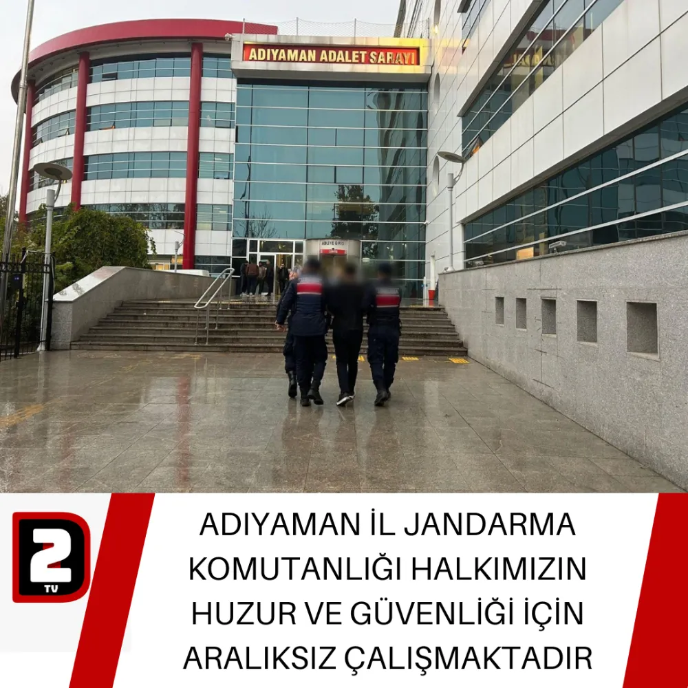 ADIYAMAN İL JANDARMA KOMUTANLIĞI HALKIMIZIN HUZUR VE GÜVENLİĞİ İÇİN ARALIKSIZ ÇALIŞMAKTADIR