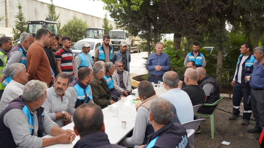 Başkan Kılınç’tan ASKİM Personeline Ziyaret