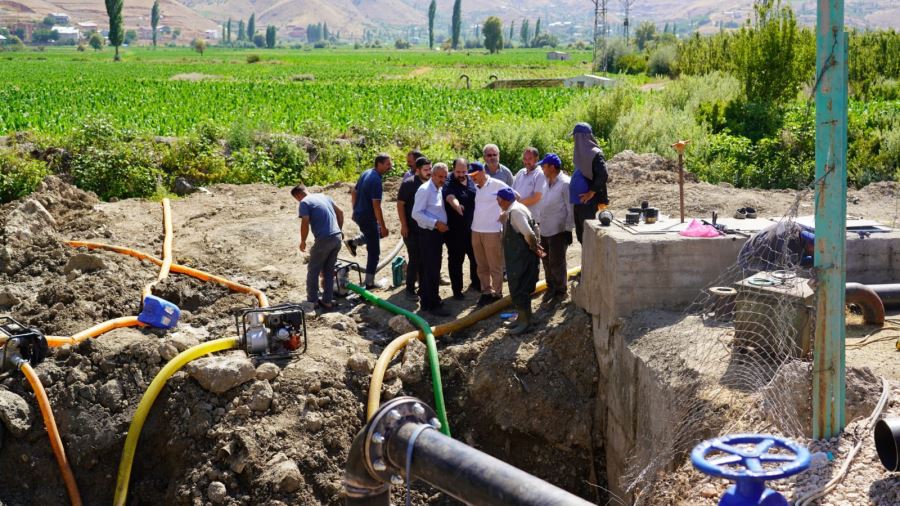 Havşeri İçme Suyu Hattı’nda Bakım Ve Onarım Çalışması