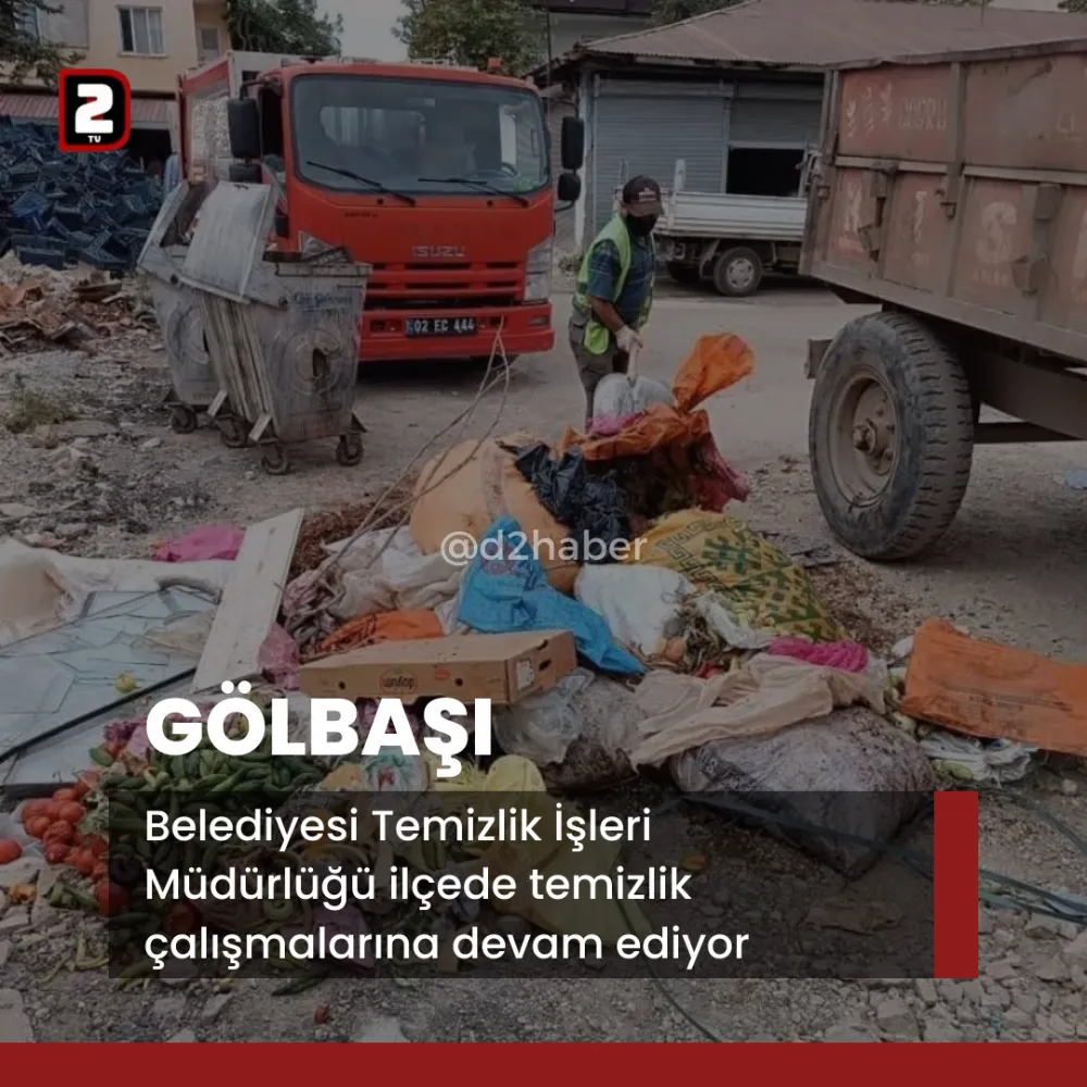 Adıyaman Gölbaşı Belediye Temizlik İşçileri