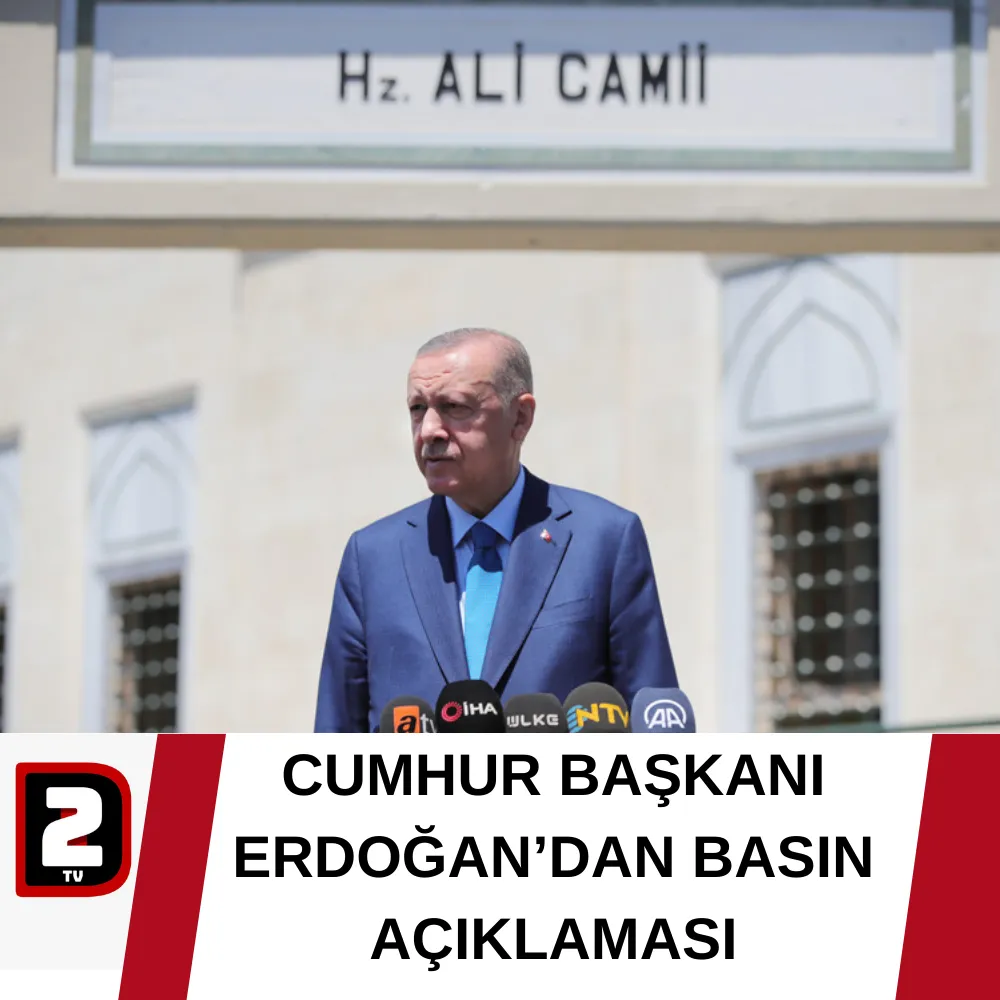 CUMHUR BAŞKANI ERDOĞAN’DAN BASIN AÇIKLAMASI