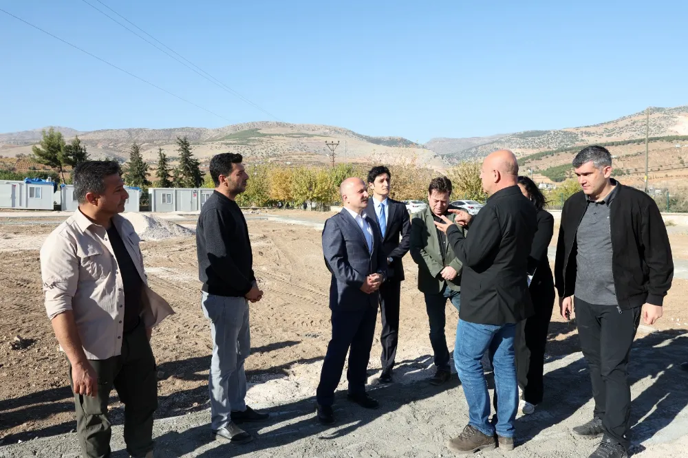 Perre Antik Kenti’nde Kazı Evi Yapımına başlandı. 