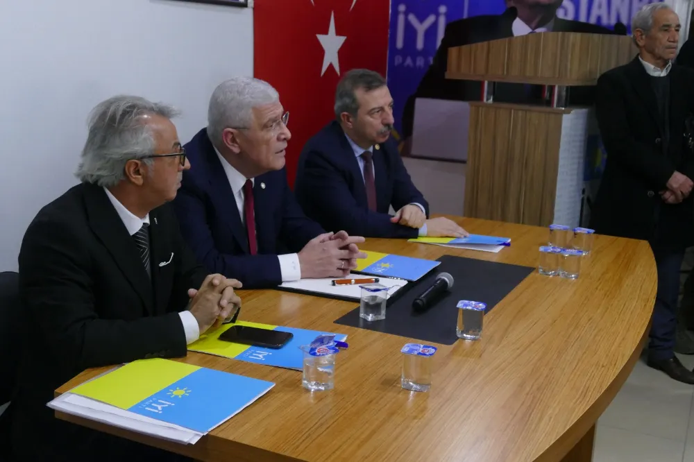 İYİ Parti Genel Başkanı Musavvat DERVİŞOĞLU Adıyaman’da 