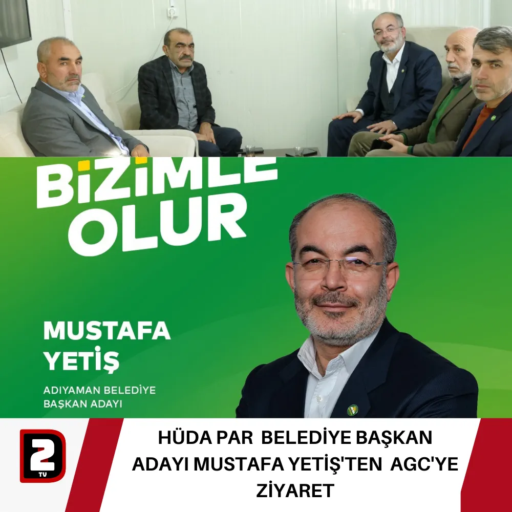 HÜDA PAR  BELEDİYE BAŞKAN ADAYI MUSTAFA YETİŞ