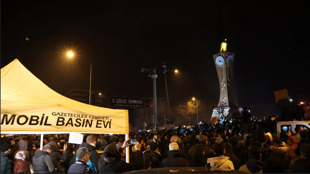 Gazeteciler Cemiyeti felaketin yıl dönümünde Adıyaman