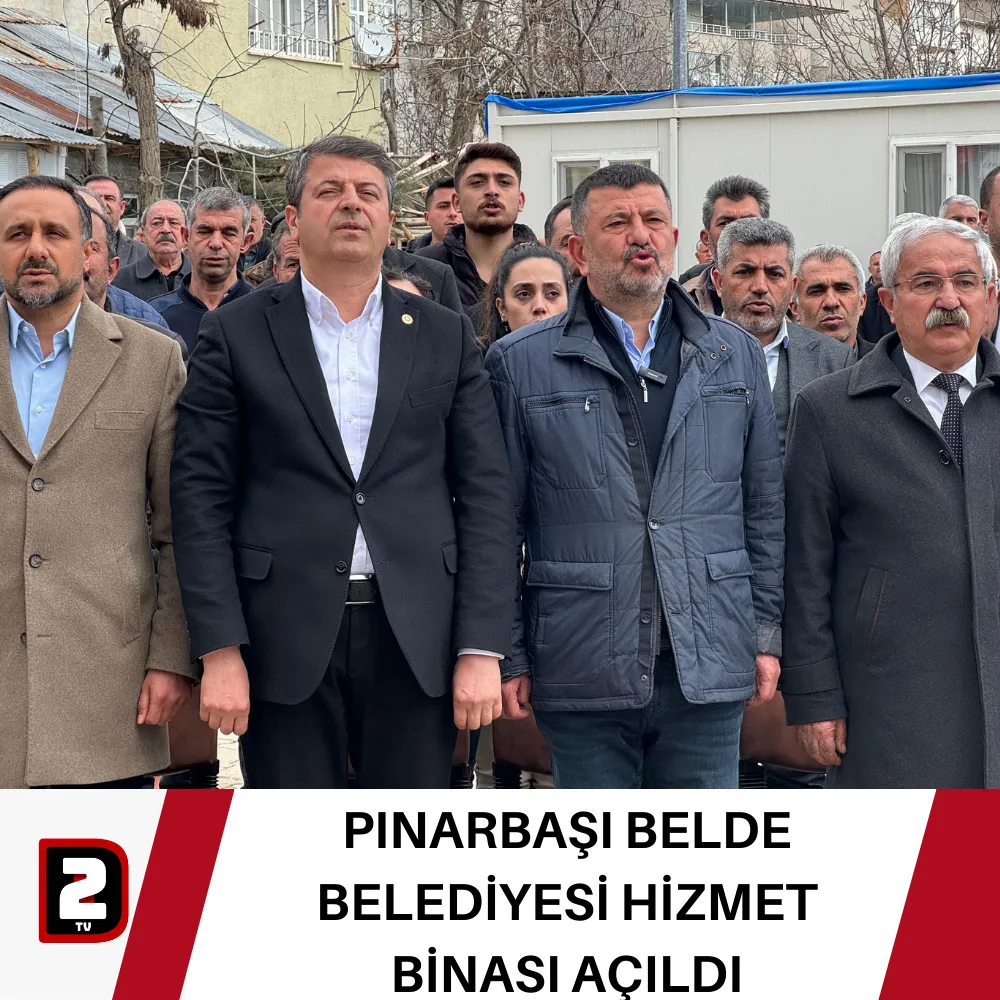 PINARBAŞI BELDE BELEDİYESİ HİZMET BİNASI AÇILDI