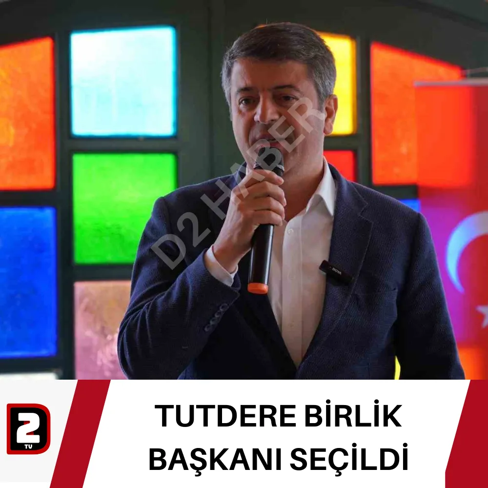 TUTDERE BİRLİK BAŞKANI SEÇİLDİ