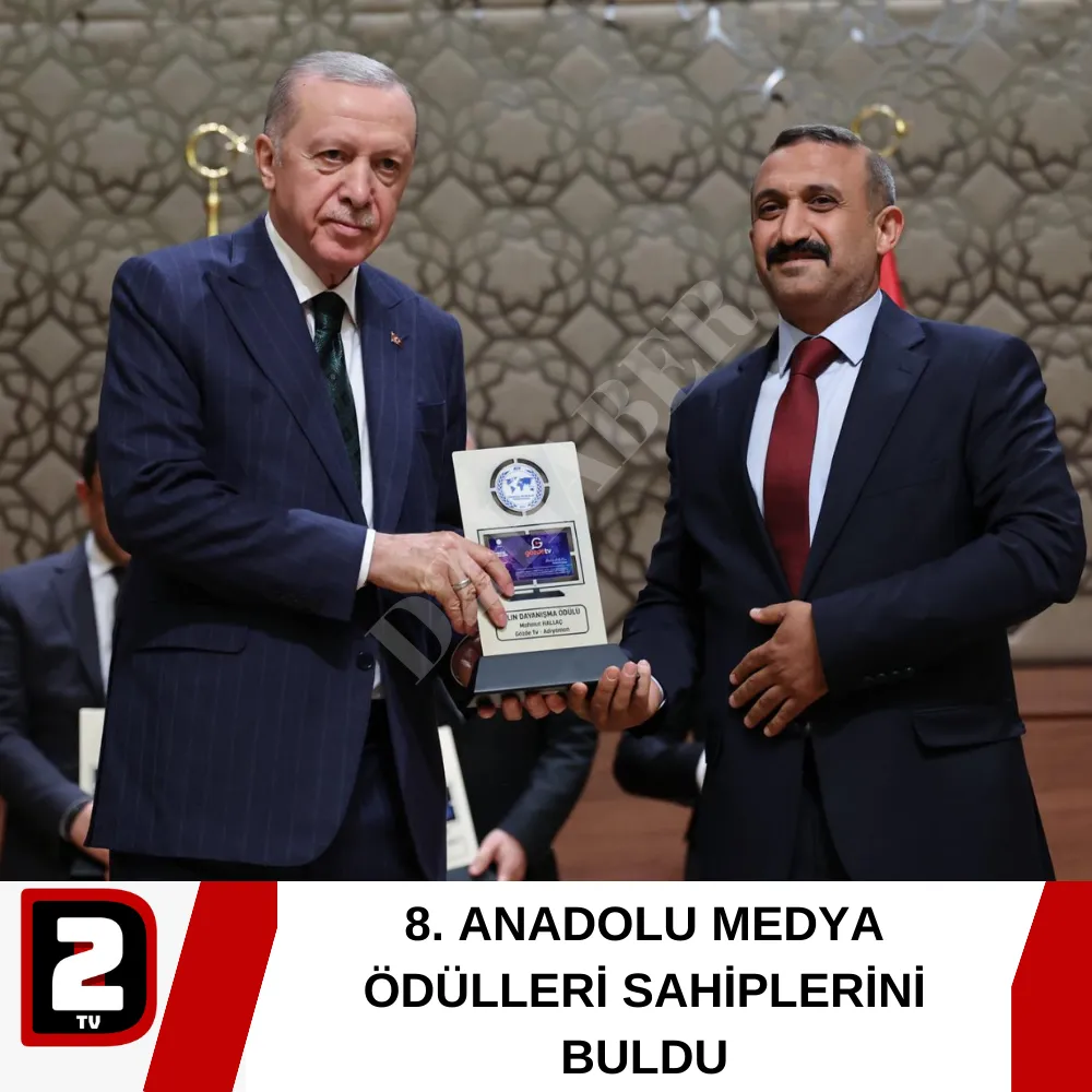 8. ANADOLU MEDYA ÖDÜLLERİ SAHİPLERİNİ BULDU