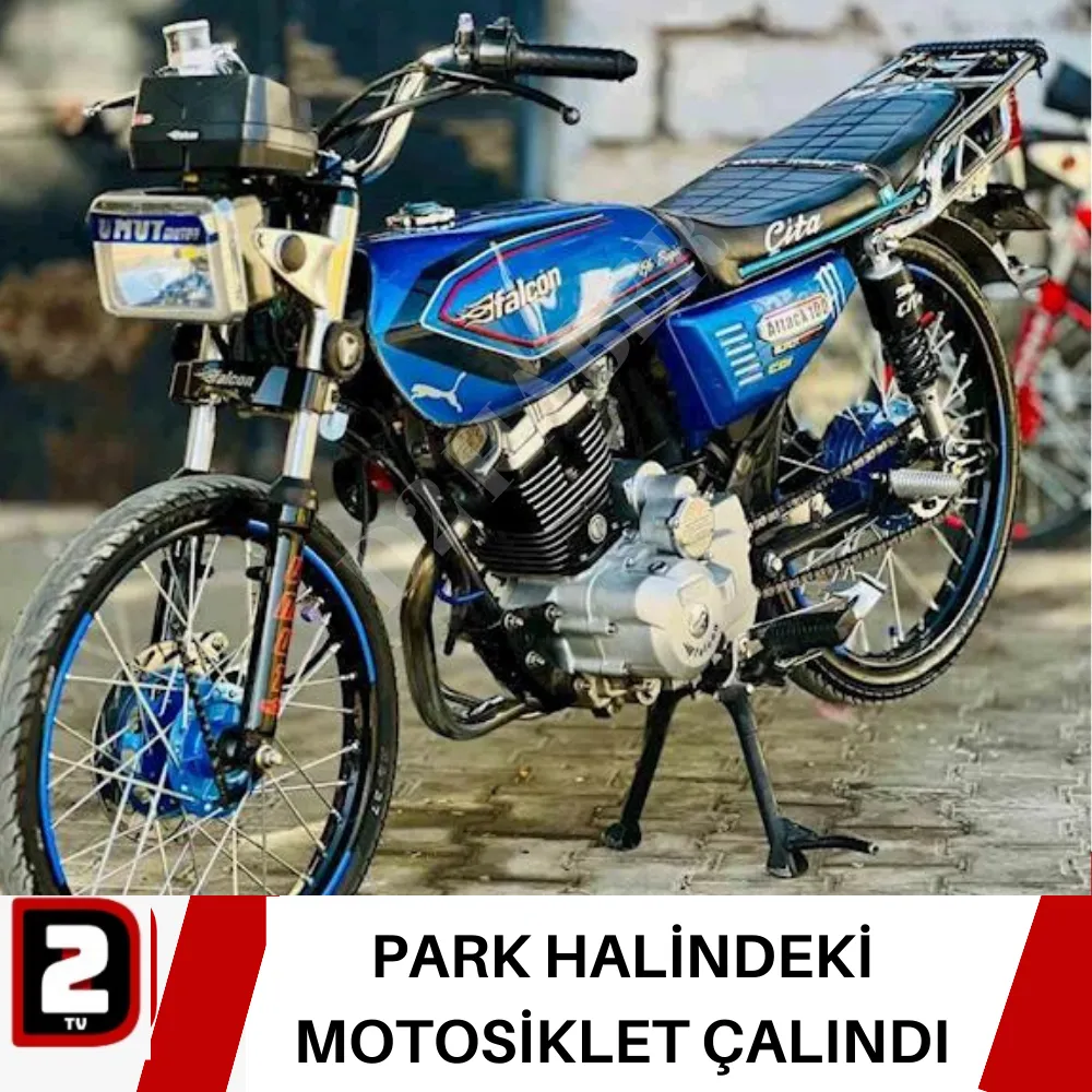 PARK HALİNDEKİ MOTOSİKLET ÇALINDI