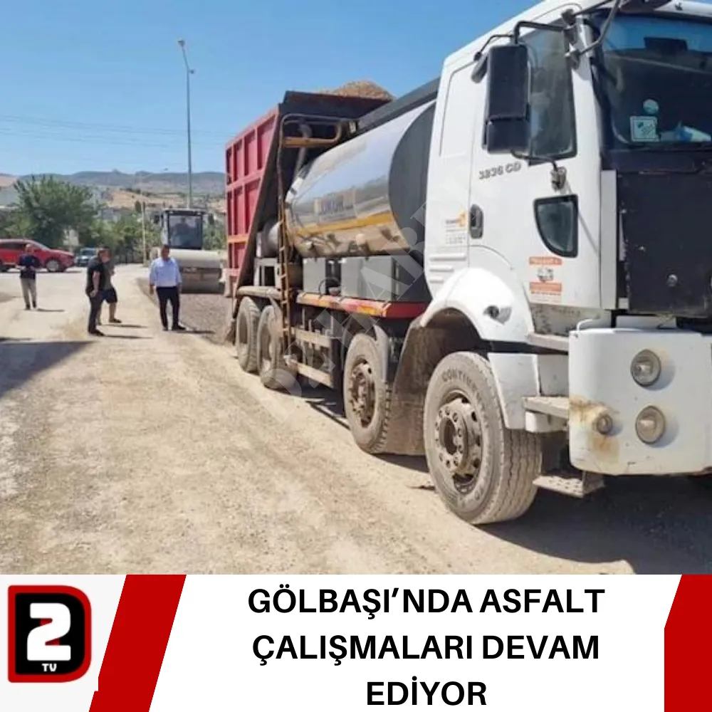 GÖLBAŞI’NDA ASFALT ÇALIŞMALARI DEVAM EDİYOR