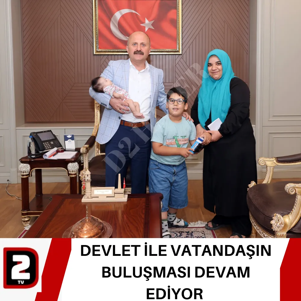 DEVLET İLE VATANDAŞIN BULUŞMASI DEVAM EDİYOR 