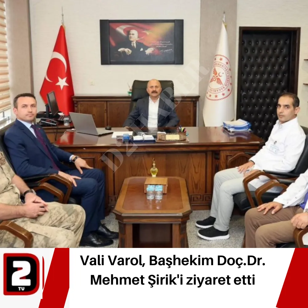 Vali Varol, Başhekim Doç.Dr. Mehmet Şirik