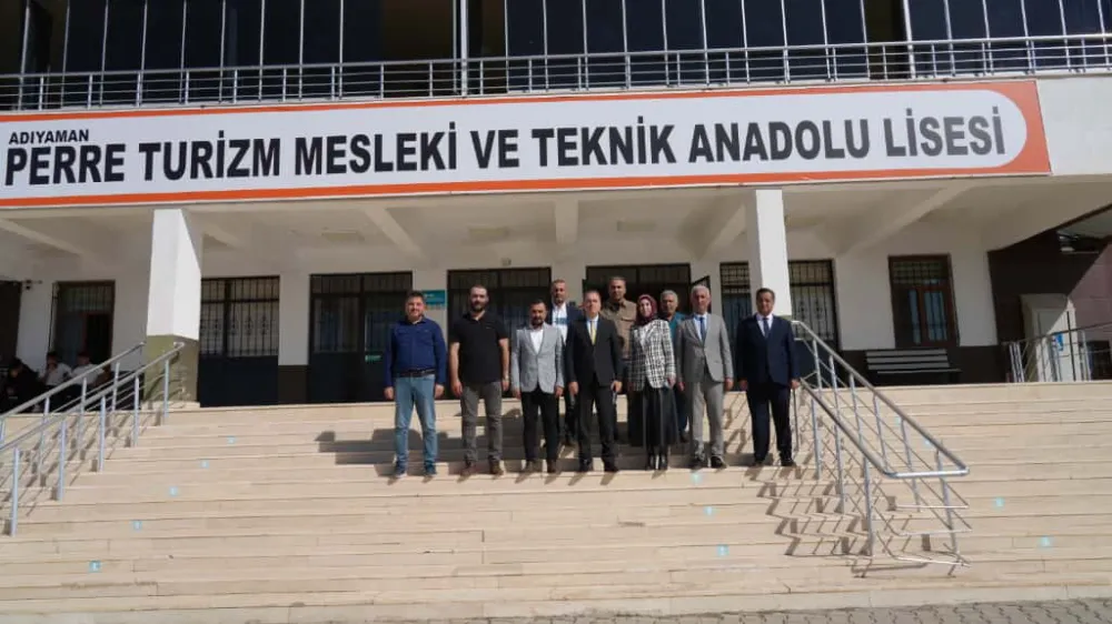 Adıyaman Perre Turizm Mesleki Teknik Anadolu Lisesi 23 Ekim 2025 günü Filistin Yararına kermes düzenledi.