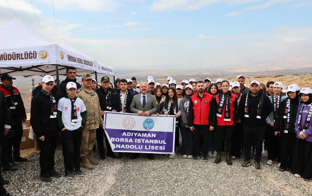 ŞEHİTLERİMİZ İÇİN HER BİR FİDAN, GELECEĞİMİZ İÇİN BİN NEFES”