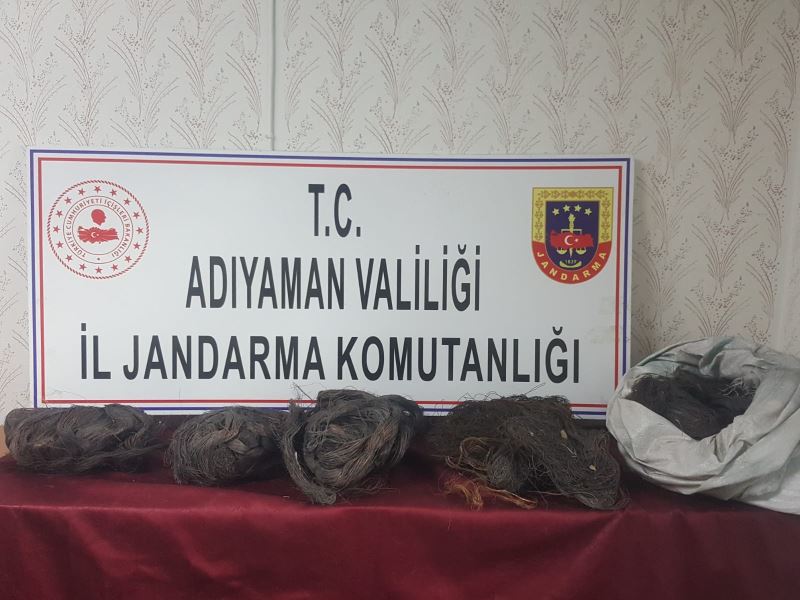 İnternet Kablosu Hırsızlarını Jandarma Yakaladı