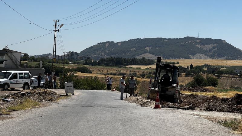 Şevenk Yolunda Genişletme Çalışması