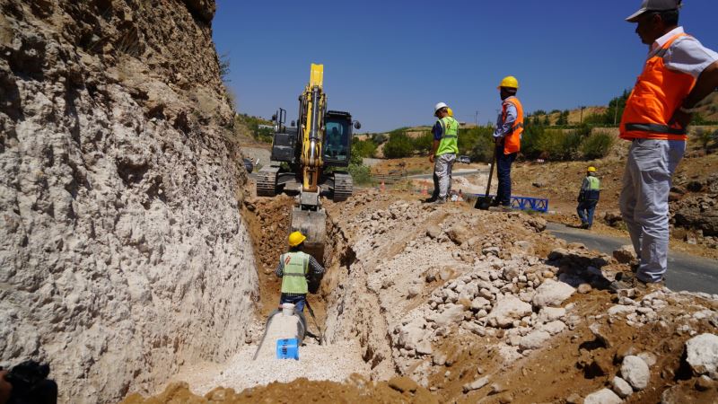 Gürlevik İçme Suyu İsale Hattı Projesi Devam Ediyor