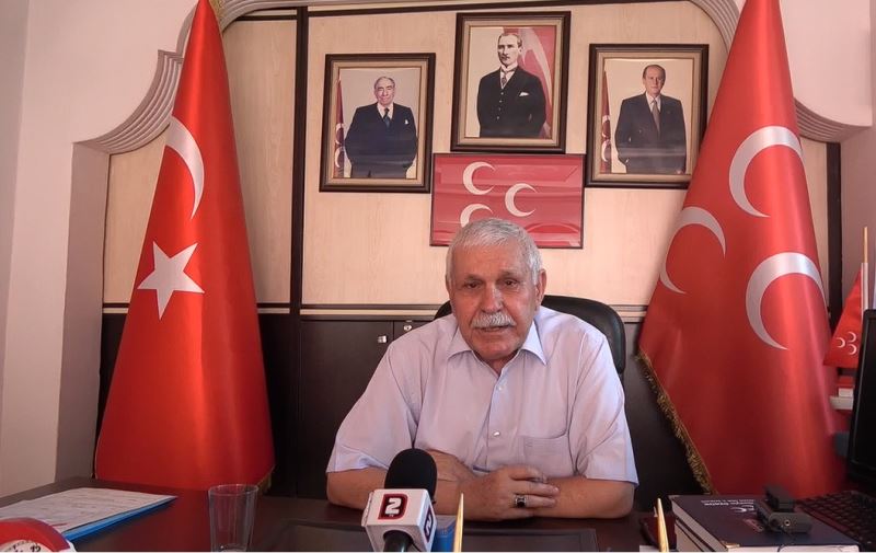 MHP İL BAŞKANI HÜSEYİN ÖZGÜN;<br>