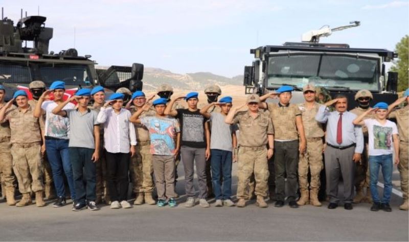 Özel öğrencilere jandarma tanıtıldı