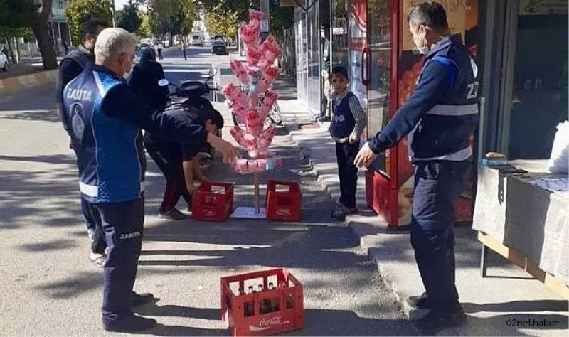 Kaldırım işgali denetimlerine halktan tam destek