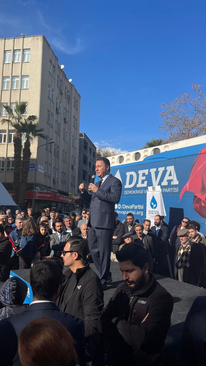 Deva Partisi Genel Başkanı Ali BABACAN Adıyaman da. Bir dizi program ve görüşme programları kapsamında Adıyaman